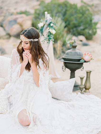 Desert boho wedding ideas
