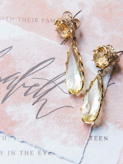 Taco wedding earrings