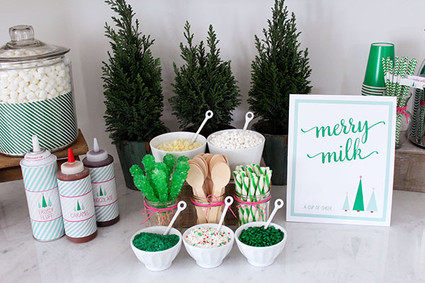 Christmas cookie decorating party