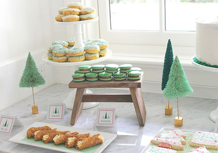 Christmas cookie decorating party