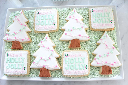 Christmas cookie decorating party