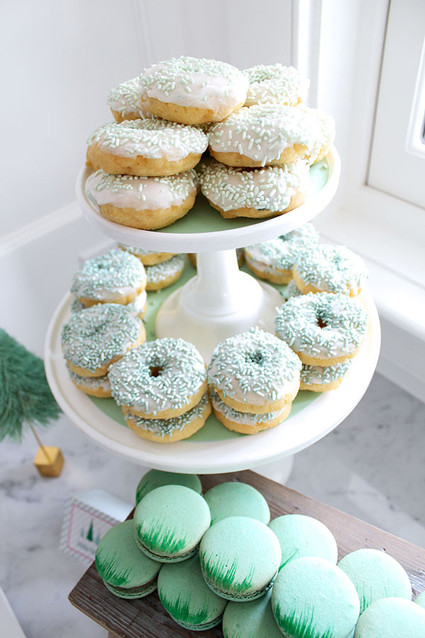 mint donuts Inspiration