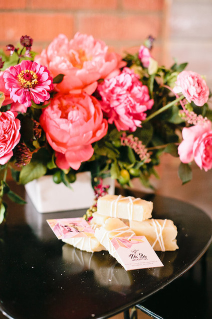Peony floral arrangements