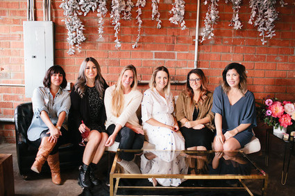 modern girls baby shower