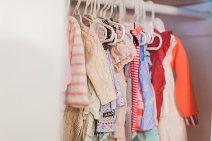 little girl closet
