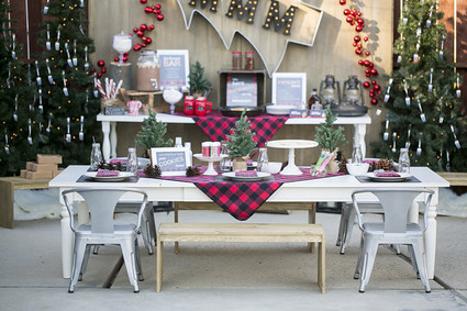 Christmas pancake dinner party for kids