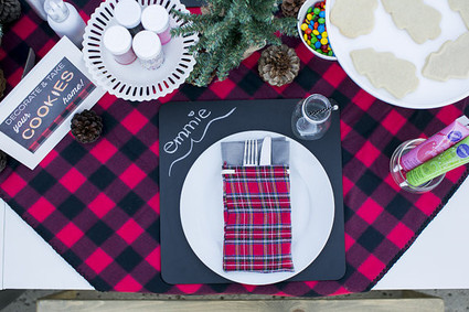 Christmas pancake dinner party for kids