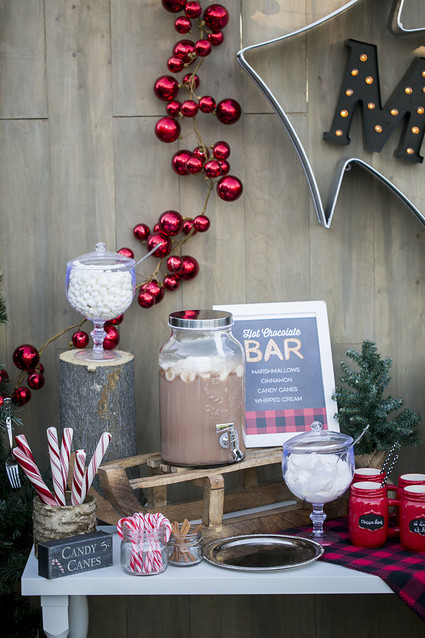 Christmas pancake dinner party for kids