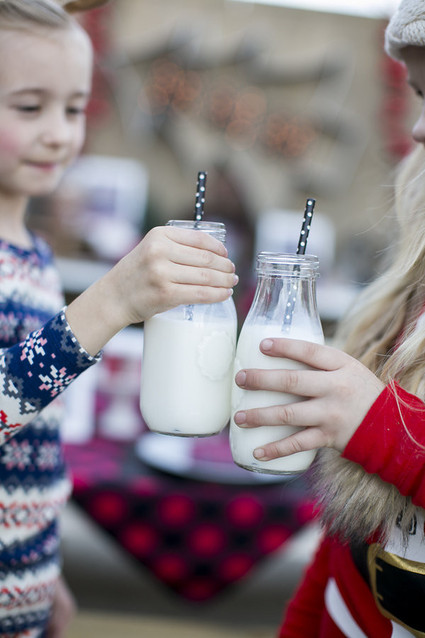 Christmas pancake dinner party for kids