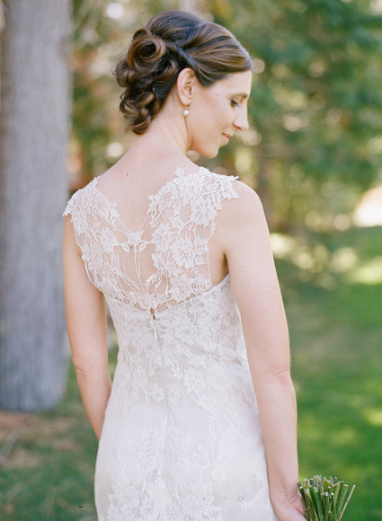 Lace wedding dress
