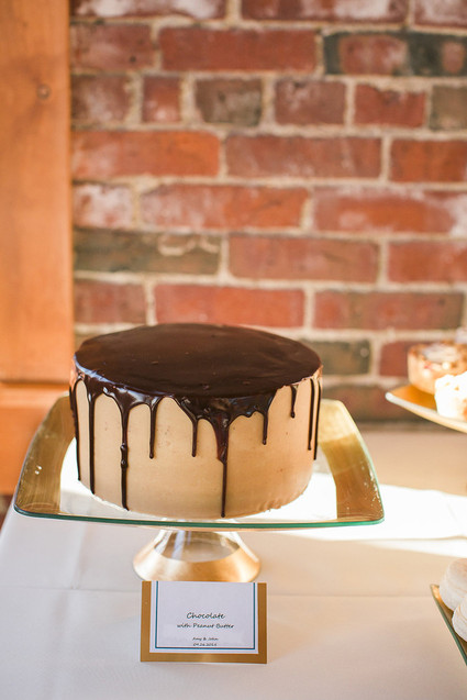 Chocolate wedding cake