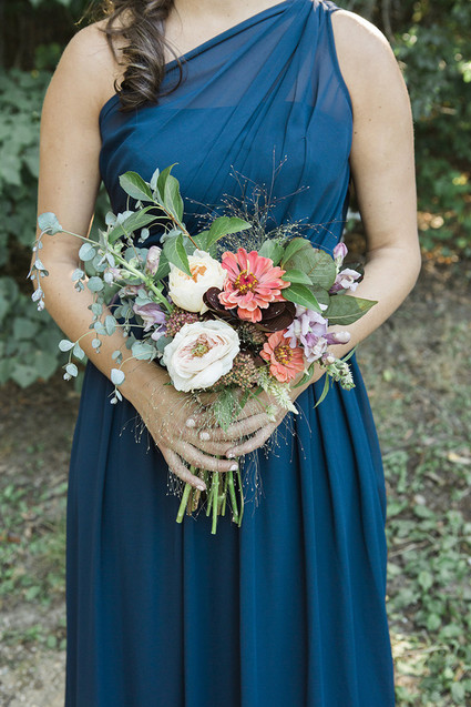 Navy bridesmaid dresses