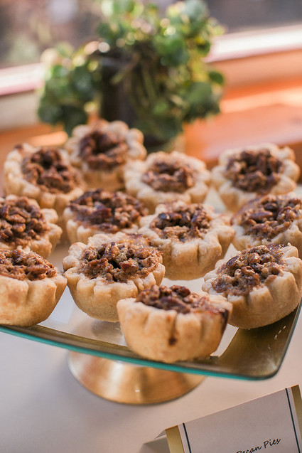 Autumn wedding dessert