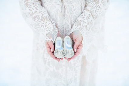 Winter maternity photos