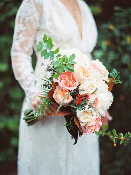 Rose bridal bouquet