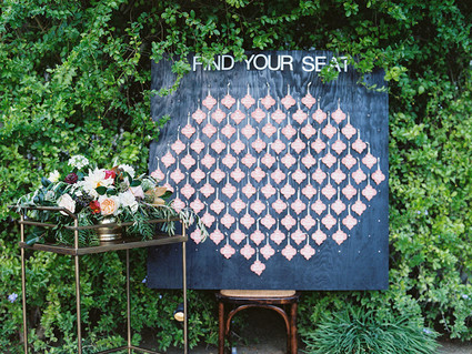 Moroccan themed wedding