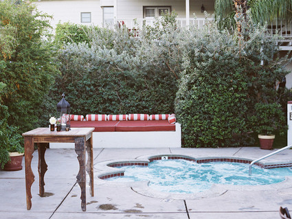 The Colony Palms hotel wedding