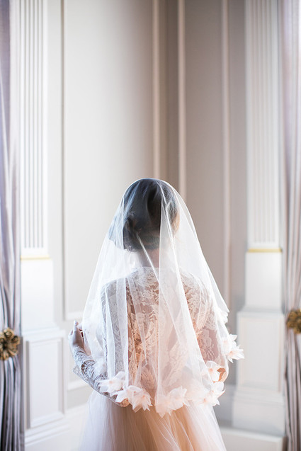 Blush veil