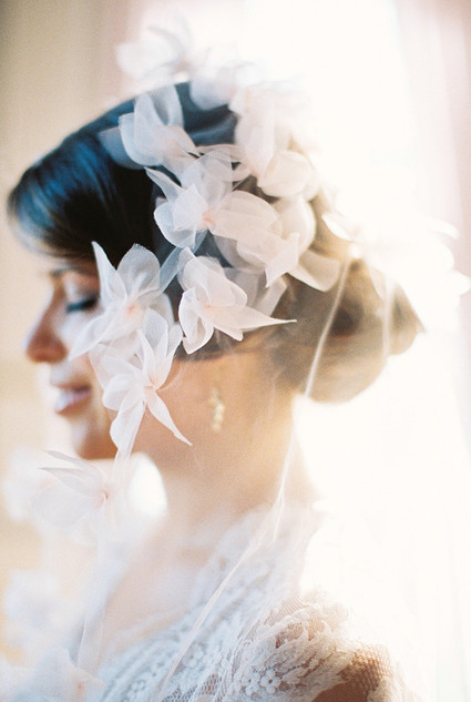 Blush veil