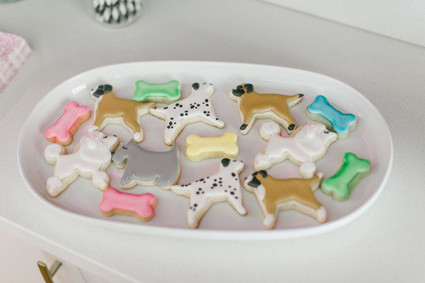 puppy sugar cookies