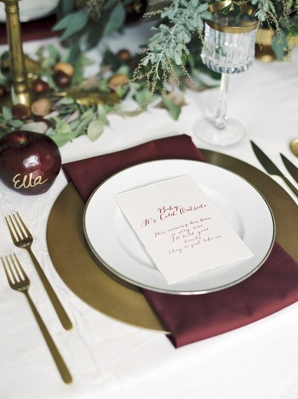 Christmas tablescape