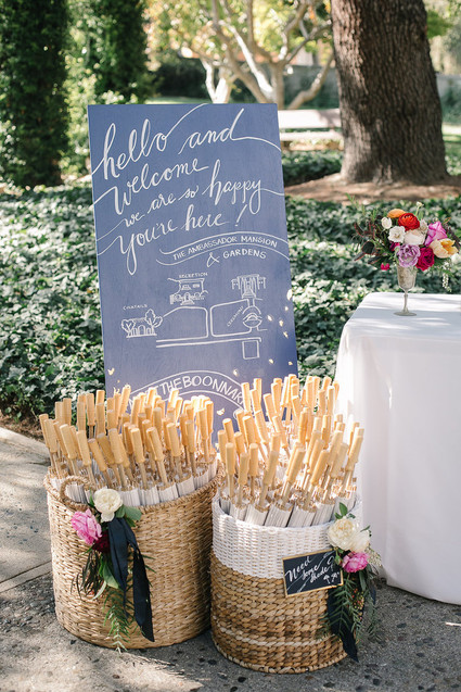 Romantic garden wedding