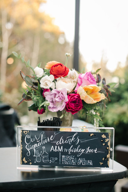 Cocktail signage