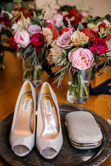 Badgley Mischka bridal shoes