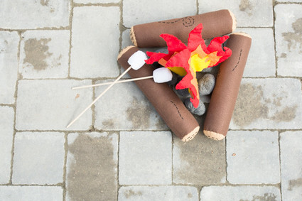 felt campfire