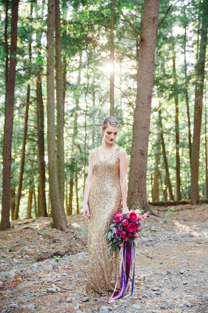 Gold Ralph Lauren dress