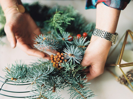 DIY Christmas wreath
