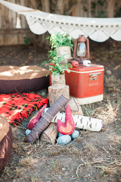 Camping first birthday ideas