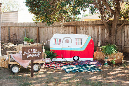 Camping first birthday ideas