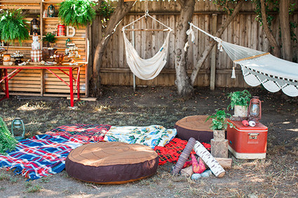 Camping first birthday ideas