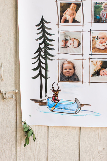 Camping first birthday ideas Inspiration