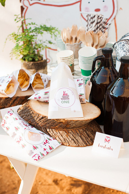 Camping first birthday ideas Inspiration