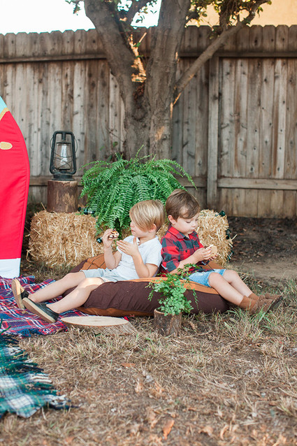 Camping first birthday ideas