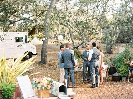 Colorful california wedding