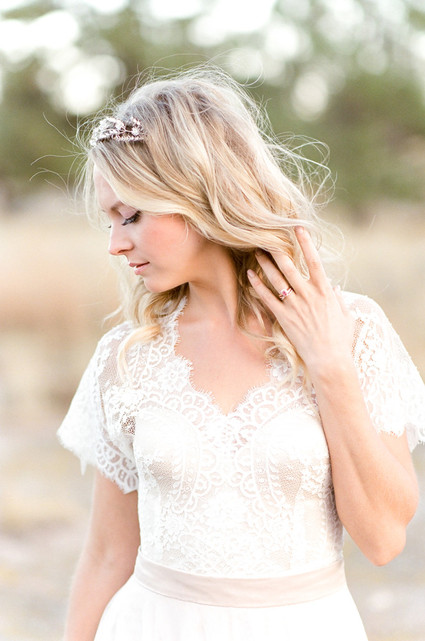 Lace wedding dress
