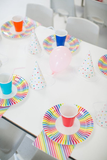 Modern kids birthday party