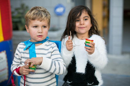 Modern kids birthday party