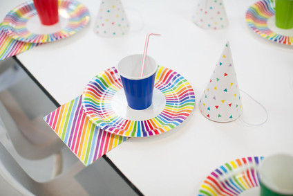 Modern kids birthday party