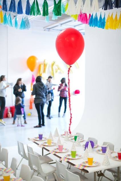 Modern kids birthday party