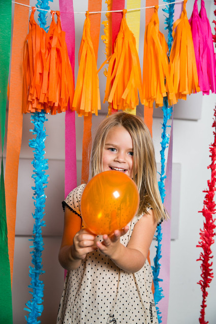 Colorful Photo Booth backdrop