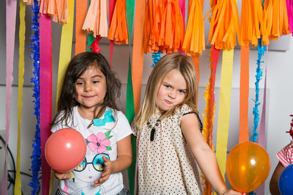 Colorful Photo Booth backdrop