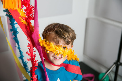 Modern kids birthday party