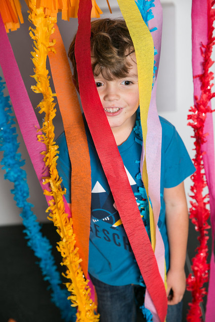 Modern kids birthday party