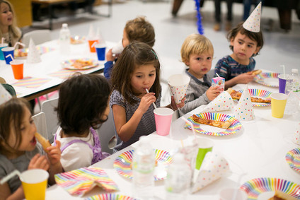 Modern kids birthday party