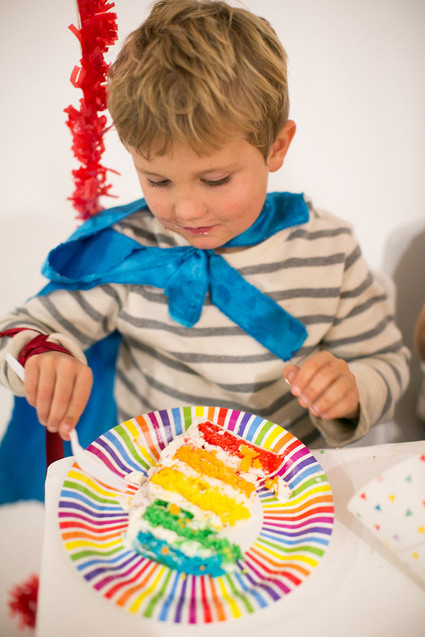 Modern kids birthday party