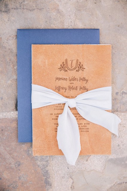 Equestrian themed wedding invitations